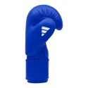 Rękawice bokserskie turniejowe adidas z atestem IBA niebieskie 12 oz