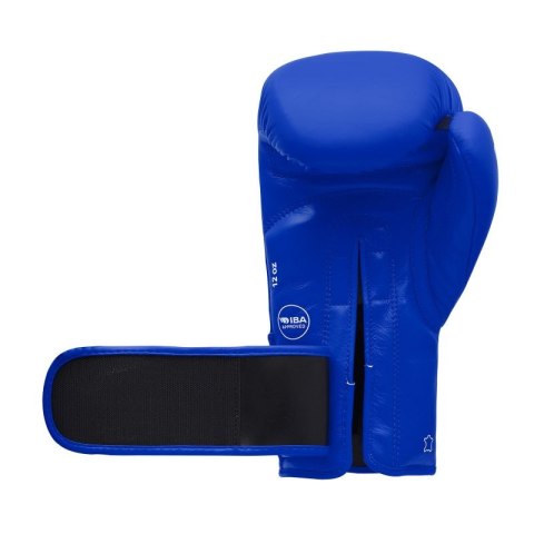Rękawice bokserskie turniejowe adidas z atestem IBA niebieskie 12 oz Rękawice bokserskie turniejowe adidas z atestem IBA niebieskie 12 oz