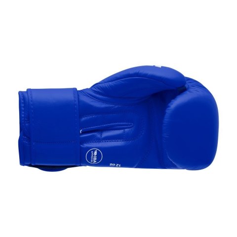 Rękawice bokserskie turniejowe adidas z atestem IBA niebieskie 12 oz Rękawice bokserskie turniejowe adidas z atestem IBA niebieskie 12 oz