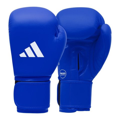 Rękawice bokserskie turniejowe adidas z atestem IBA niebieskie 12 oz Rękawice bokserskie turniejowe adidas z atestem IBA niebieskie 12 oz