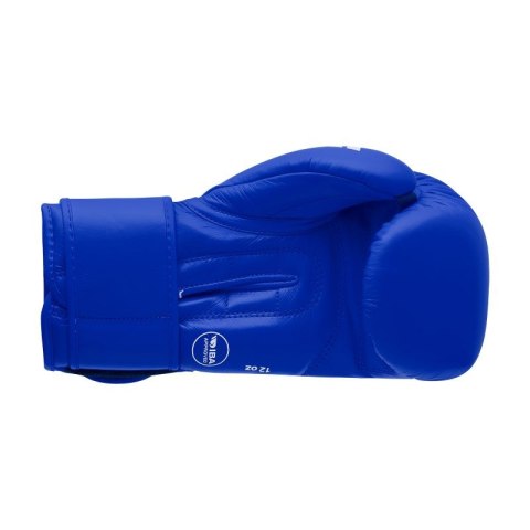 Rękawice bokserskie turniejowe adidas z atestem IBA niebieskie 12 oz Rękawice bokserskie turniejowe adidas z atestem IBA niebieskie 12 oz
