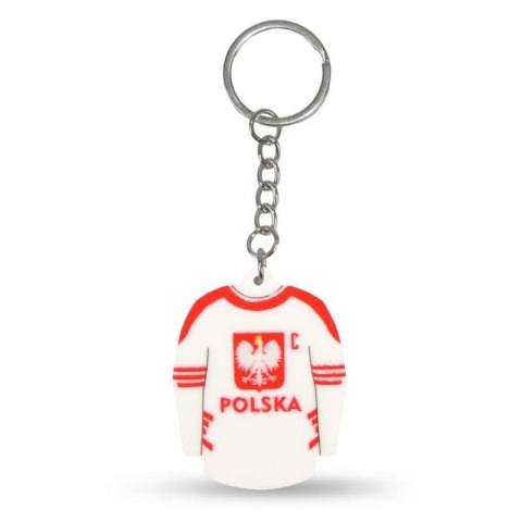Brelok koszulka hokejowa Polska (Home) SREBBREKH-PL N/A