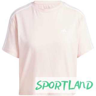 Koszulka adidas Essentials 3-Stripes Single Jersey Crop Top W IY4227 L