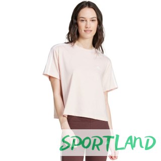 Koszulka adidas Essentials 3-Stripes Single Jersey Crop Top W IY4227 S