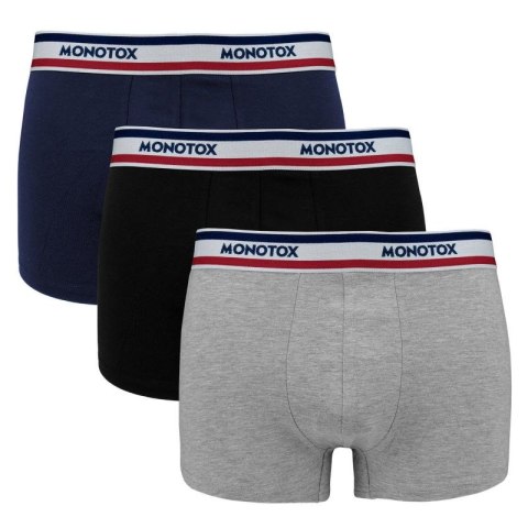 Bokserki Monotox Basics Boxer Brief 3-pak M MX21063 XL