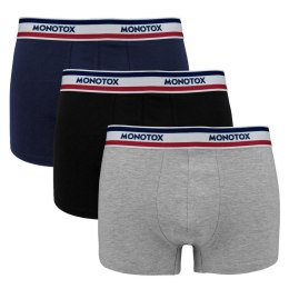 Bokserki Monotox Basics Boxer Brief 3-pak M MX21063 M