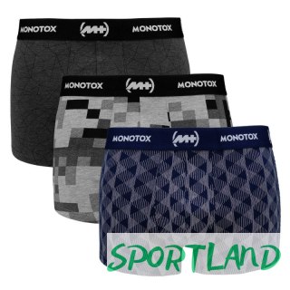 Bokserki Monotox Basics Boxer Brief 3-pak M MX21066 M