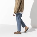 Japonki damskie Birkenstock Gizeh Stone Birko-Flor narrow na wąską stopę szare (0043393) 39.0