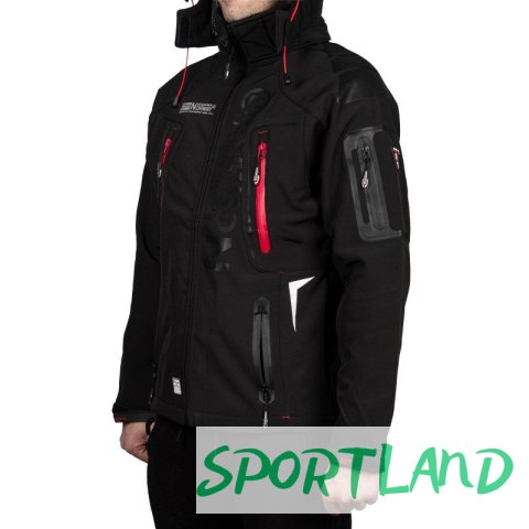 Kurtka Geographical Norway Techno Softshell M WU1060H/GN-BLACK XL Kurtka Geographical Norway Techno Softshell M WU1060H/GN-BLACK XL
