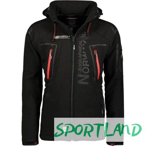 Kurtka Geographical Norway Techno Softshell M WU1060H/GN-BLACK M Kurtka Geographical Norway Techno Softshell M WU1060H/GN-BLACK M