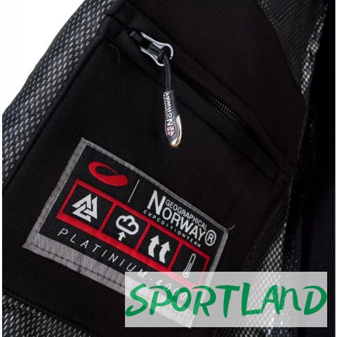 Kurtka Geographical Norway Techno Softshell M WU1060H/GN-BLACK M Kurtka Geographical Norway Techno Softshell M WU1060H/GN-BLACK M