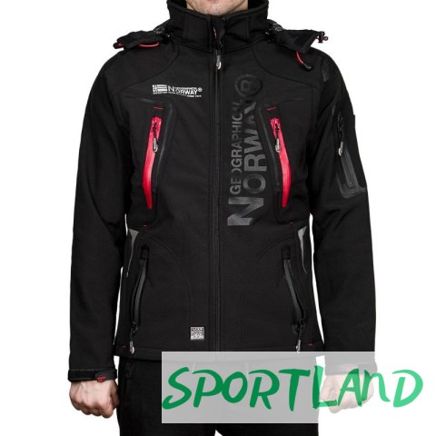 Kurtka Geographical Norway Techno Softshell M WU6068-GN-BLACK L Kurtka Geographical Norway Techno Softshell M WU6068-GN-BLACK L