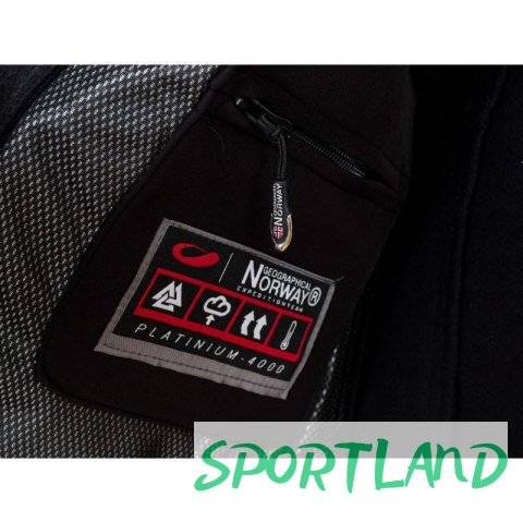 Kurtka Geographical Norway Techno Softshell M WU6068-GN-BLACK M Kurtka Geographical Norway Techno Softshell M WU6068-GN-BLACK M