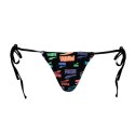 Bikini Puma Swim Women Side Tie Tanga String 1P dół od bikini 938066-01 M