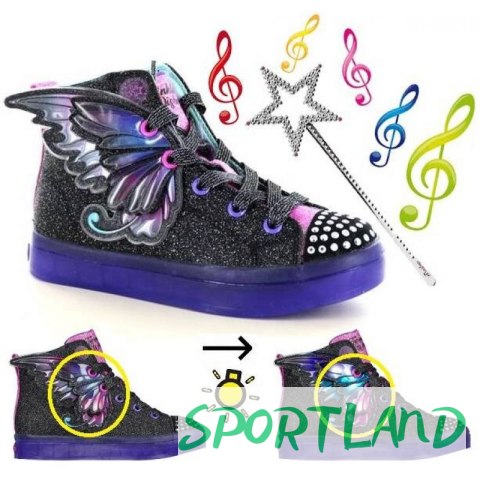 Buty Skechers Twi-Lites 2.0 Twinkle Wishes Jr 314350L-BKMT 35.0 Buty Skechers Twi-Lites 2.0 Twinkle Wishes Jr 314350L-BKMT 35.0