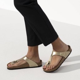 Japonki damskie Birkenstock Gizeh Birko-Flor Gold złote narrow wąskie (1016109) 36.0
