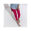 Klapki damskie Birkenstock Madrid Birko-Flor Silver srebrne regular szerokie (0040411) 38.0