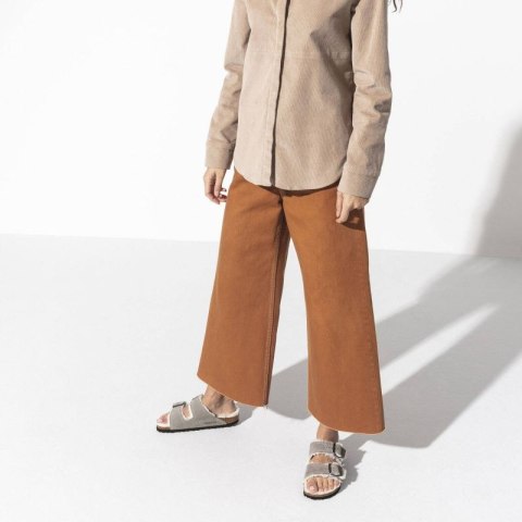 Klapki damskie/męskie ocieplane Birkenstock Arizona Shearling Stone Coin zamsz z wełną owczą regular szerokie (1017402) 44.0 Klapki damskie/męskie ocieplane Birkenstock Arizona Shearling Stone Coin zamsz z wełną owczą regular szerokie (1017402) 44.0