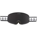 Gogle snowboardowe damskie/męskie Volcom Migrations narciarskie zimowe sportowe czarne (VG0022302) One-size