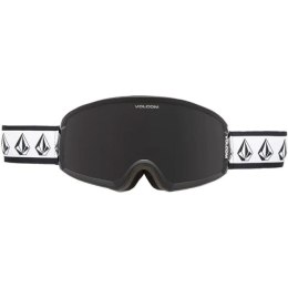 Gogle snowboardowe damskie/męskie Volcom Migrations narciarskie zimowe sportowe czarne (VG0022302) One-size