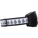 Gogle snowboardowe damskie/męskie Volcom Migrations narciarskie zimowe sportowe czarne (VG0022302) One-size