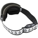 Gogle snowboardowe damskie/męskie Volcom Migrations narciarskie zimowe sportowe czarne (VG0022302) One-size