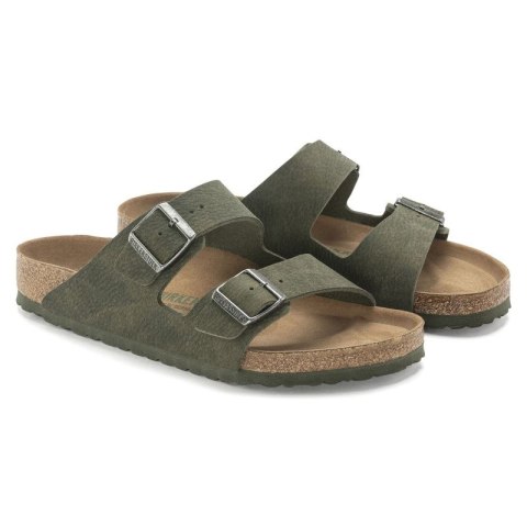 Klapki Birkenstock Arizona Vegan Microfaser Regular damskie-męskie Desert Dust Thyme na szeroką stopę wegańskie (1024550) 50.0 Klapki Birkenstock Arizona Vegan Microfaser Regular damskie-męskie Desert Dust Thyme na szeroką stopę wegańskie (1024550) 50.0