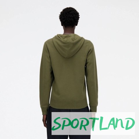 Bluza z kapturem New Balance Classic Core Full Zipper M MJ03907DMO M Bluza z kapturem New Balance Classic Core Full Zipper M MJ03907DMO M
