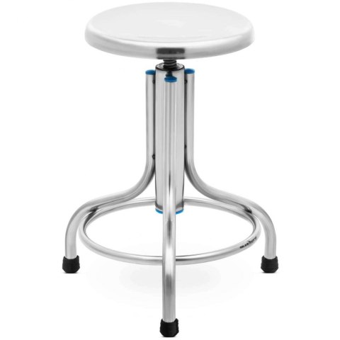 Taboret stołek laboratoryjny warsztatowy ze stali nierdzewnej 45-60 cm do 150 kg Taboret stołek laboratoryjny warsztatowy ze stali nierdzewnej 45-60 cm do 150 kg