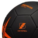 Piłka nożna Meteor Spin 5 czarny/pomarańczowy 17272 uniw