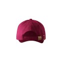 Czapka unisex 5P (garnet) nastawialna