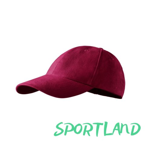 Czapka unisex 6P (garnet) nastawialna Czapka unisex 6P (garnet) nastawialna