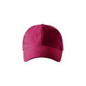 Czapka unisex 6P (garnet) nastawialna