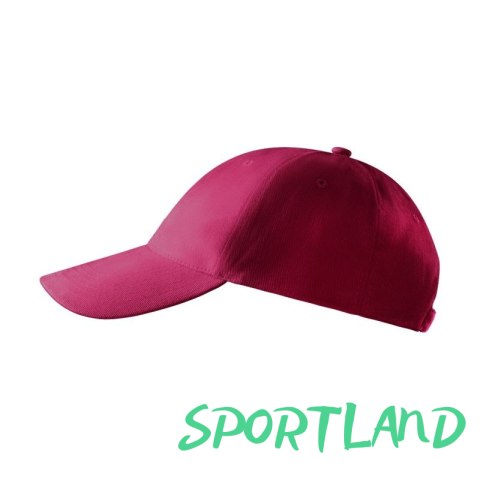 Czapka unisex 6P (garnet) nastawialna Czapka unisex 6P (garnet) nastawialna