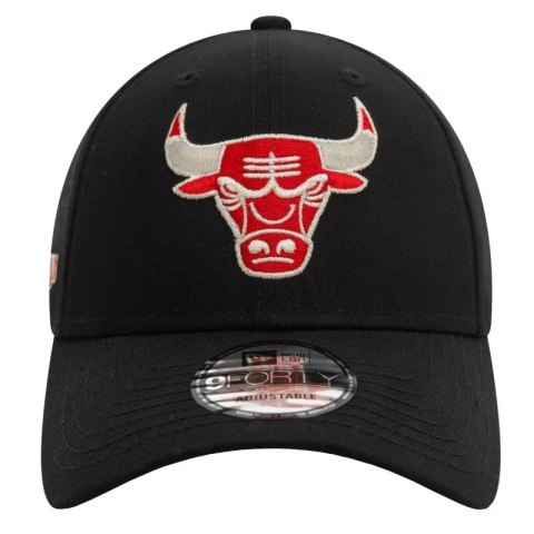 Czapka z daszkiem New Era 9FORTY Chicago Bulls Metallic NBA Cap 60580841 OSFM Czapka z daszkiem New Era 9FORTY Chicago Bulls Metallic NBA Cap 60580841 OSFM