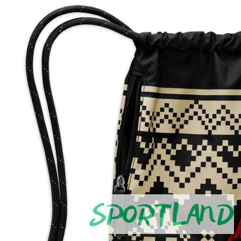 Worek, plecak Nike Drawstrng-Fair Isle FZ7287-010 czarny Worek, plecak Nike Drawstrng-Fair Isle FZ7287-010 czarny