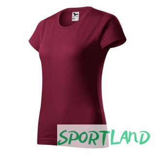 Koszulka damska Basic (garnet) L