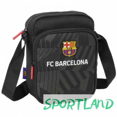 Saszetka na ramię FC Barcelona 612426672 czarny Saszetka na ramię FC Barcelona 612426672 czarny