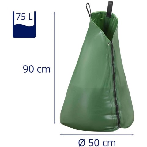 Worek nawadniający kroplujący do podlewania drzew 75 l - 10 szt. Worek nawadniający kroplujący do podlewania drzew 75 l - 10 szt.