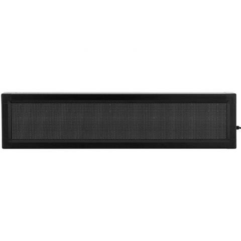 Reklama tablica świetlna 192 x 32 kolorowe diody LED 67 x 19 cm Reklama tablica świetlna 192 x 32 kolorowe diody LED 67 x 19 cm
