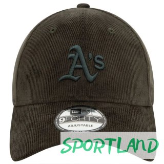 Czapka z daszkiem New Era 9Forty Oakland Athletics MLB Cord Cap 60580821 OSFM