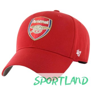 Czapka z daszkiem 47 Brand Arsenal FC MVP Cap M EPL-RAC30CTP-RD One size