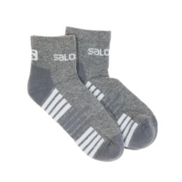 Skarpety Salomon Active 2-pak 16022-HEATHER GREY/WHITE] 39-41