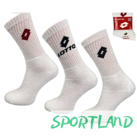 Skarpety Frotte LOTTO białe 3 pary 069609 42-46 Skarpety Frotte LOTTO białe 3 pary 069609 42-46