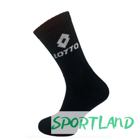 Skarpety Frotte LOTTO czarne 3 pary 069739 38-42 Skarpety Frotte LOTTO czarne 3 pary 069739 38-42