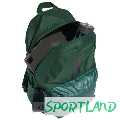 Plecak adidas Classic Bars IS7044 zielony Plecak adidas Classic Bars IS7044 zielony