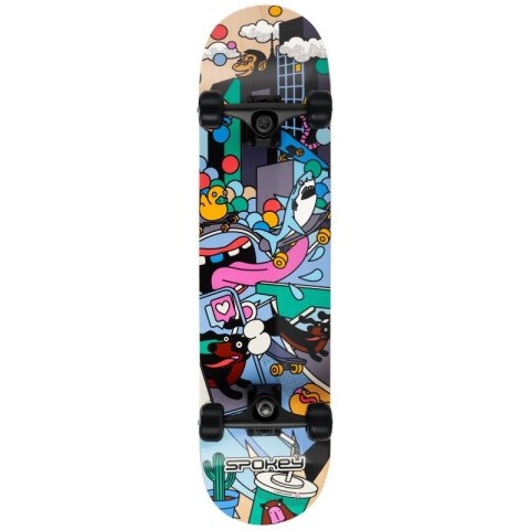 Deskorolka Spokey Manny SPK-944588 Czarny