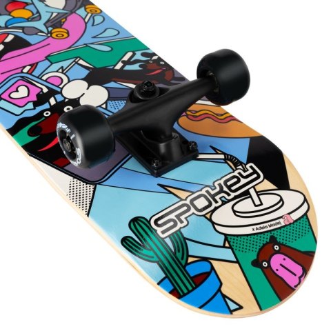 Deskorolka Spokey Manny SPK-944588 Czarny