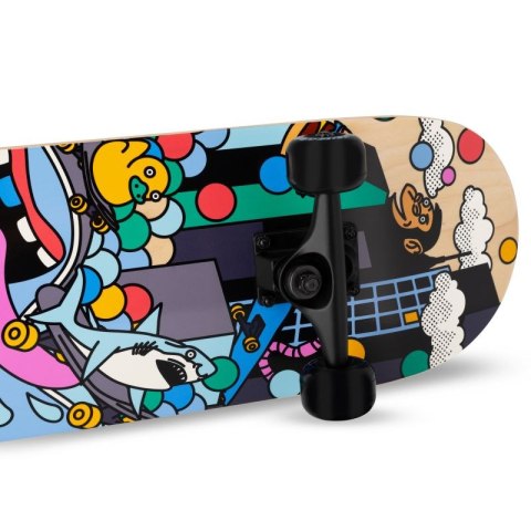 Deskorolka Spokey Manny SPK-944588 Czarny