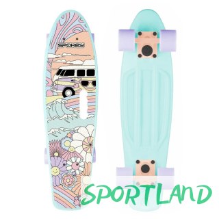 Deskorolka fiszka Spokey Groovy SPK-944592 Czarny